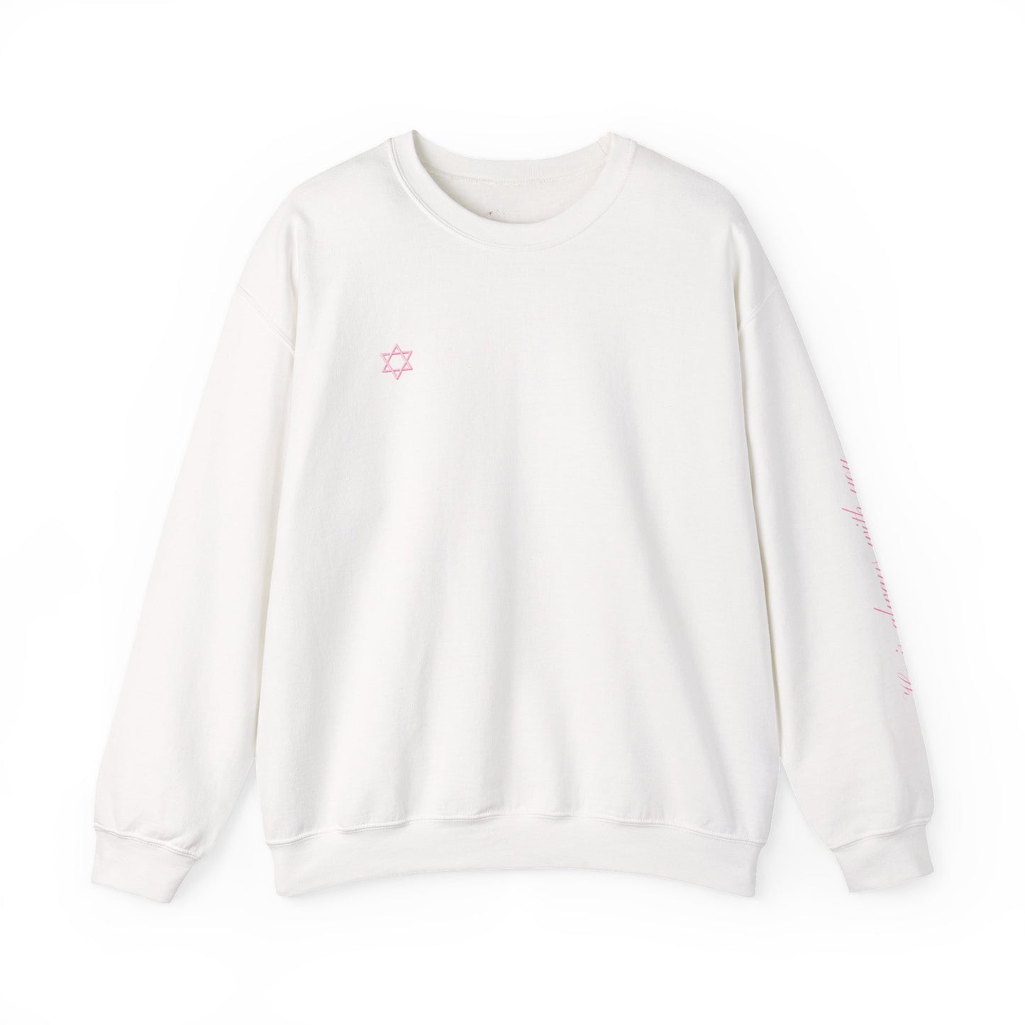 Crewneck Sweatshirt — "Pretty Girls Love Hashem"