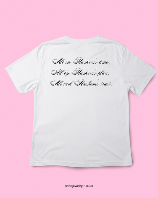 Hashem’s Plan T-shirt.
